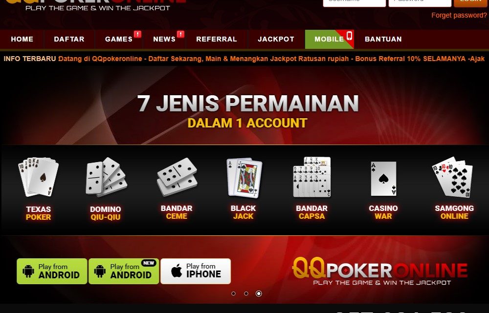 Judi Poker Online Sebagai Sumber Mata Pencaharian Baru
